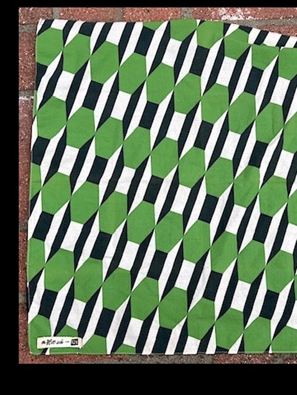 ICA Geometric BANDANA NECK SCARF Collab (Institute of Contemporary Art) - Picture 4 of 5